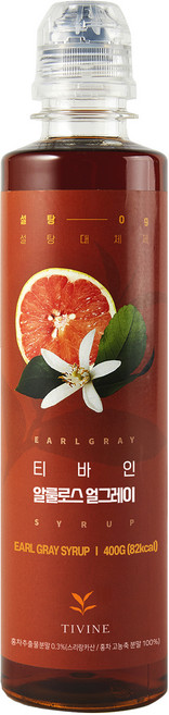 티바인 알룰로스 얼그레이, 400g, 1개