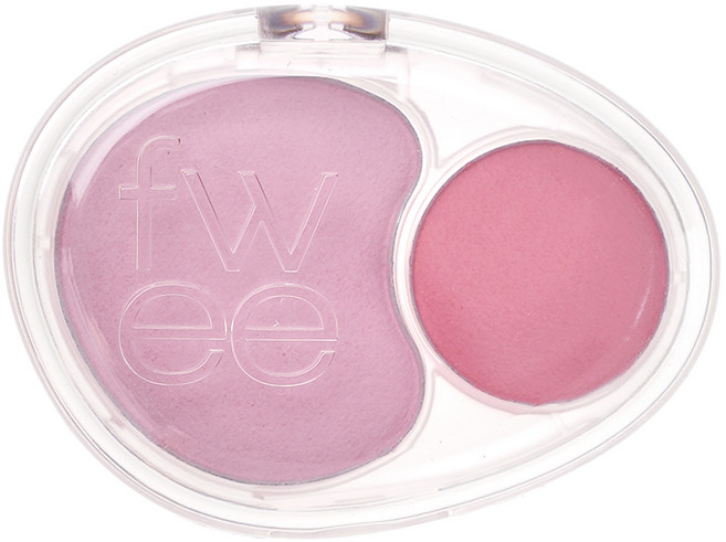 FWEE Mellow 雙色腮紅 7.2g, PK01 Love Me High-key, 1個