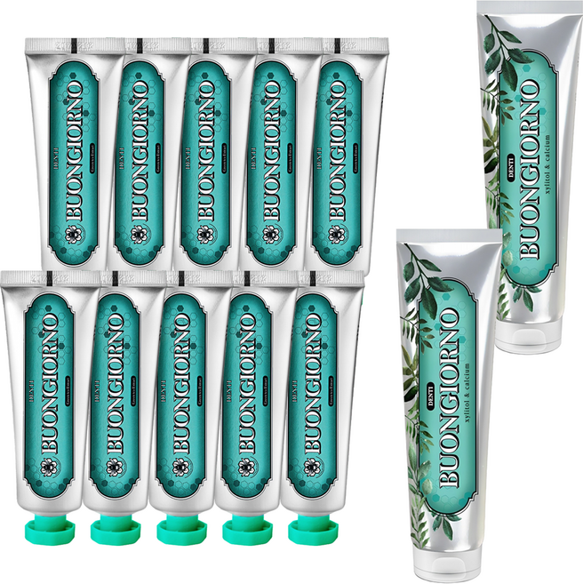 덴티본조르노 치약 구취케어 170g + 구취케어 100g x 5p, 2세트