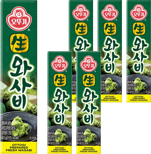 OTOKI 不倒翁 生芥末醬, 43g, 6個