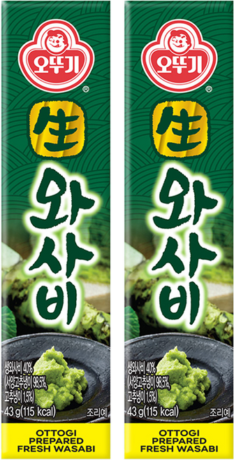 OTOKI 不倒翁 生芥末醬, 43g, 2個