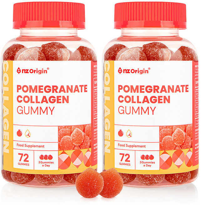 엔젯오리진 석류 콜라겐 구미 180g, 2개, 72정