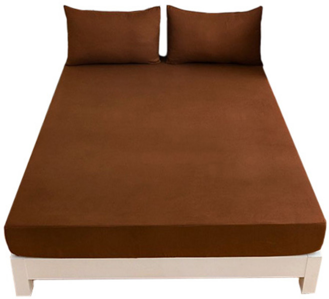 심플 퓨어 컬러풀 침대시트 매트리스 커버