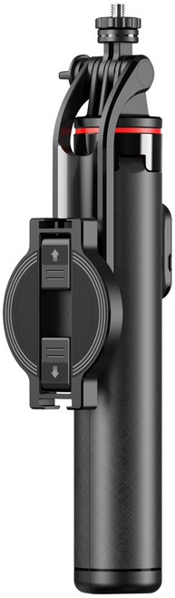 CYKE C20 磁吸手機自拍杆 鋁合金 穩固三腳架 360°旋轉 帶遙控器, 黑色, 1盒