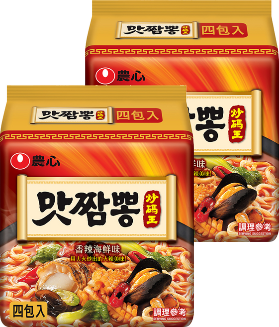 NONGSHIM 農心 炒碼麵 130g, 8包