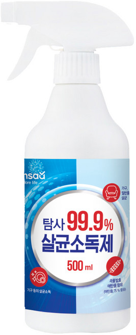 탐사 곡물발효에탄올 함유 살균 소독제, 1개, 500ml