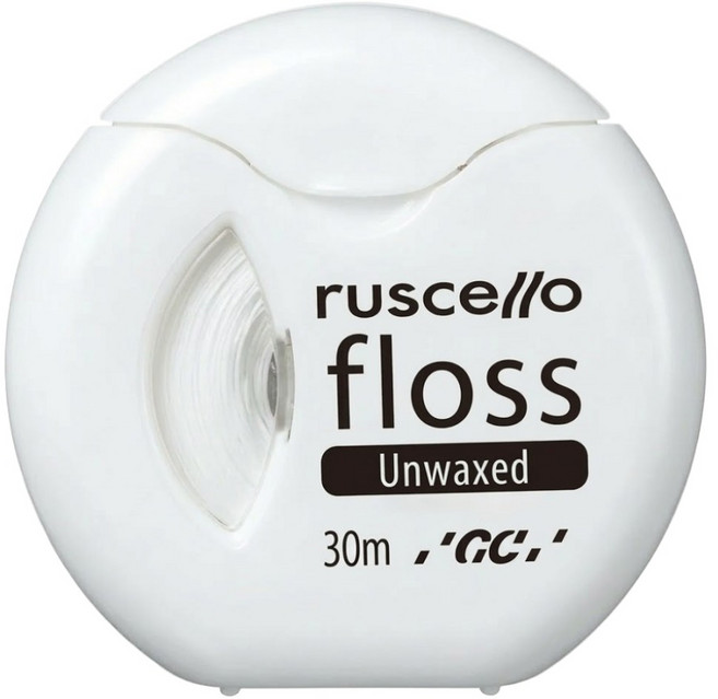 GC Ruscello Floss 牙線 無蠟 小, 30m, 1個, 1個