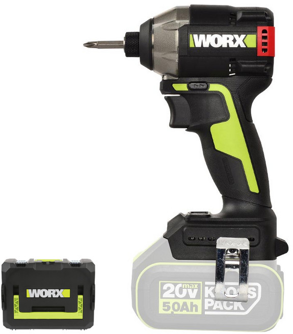 WORX 충전임팩드라이버 20V BL WU291D.91, 1개