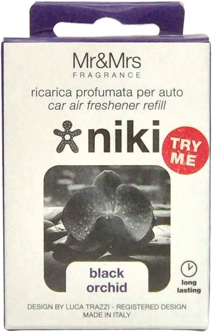 Mr&Mrs FRAGRANCE NIKI BLACK ORCHID補充包, 午夜蘭花, 1組
