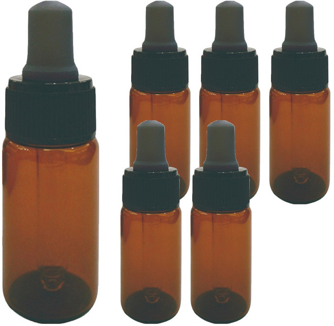 台灣 COSMOS 滴管瓶 15ml, 顏色隨機, 6個