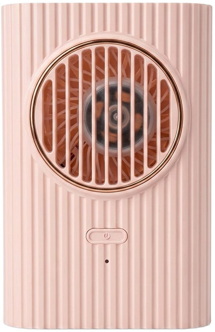 KINYO 復刻3用輕巧掛脖扇, UF-176, 粉色