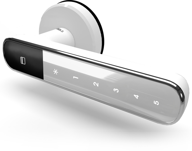 에버넷 에이블 나무문 전용용 손잡이 도어락, RS50, 고객직접설치