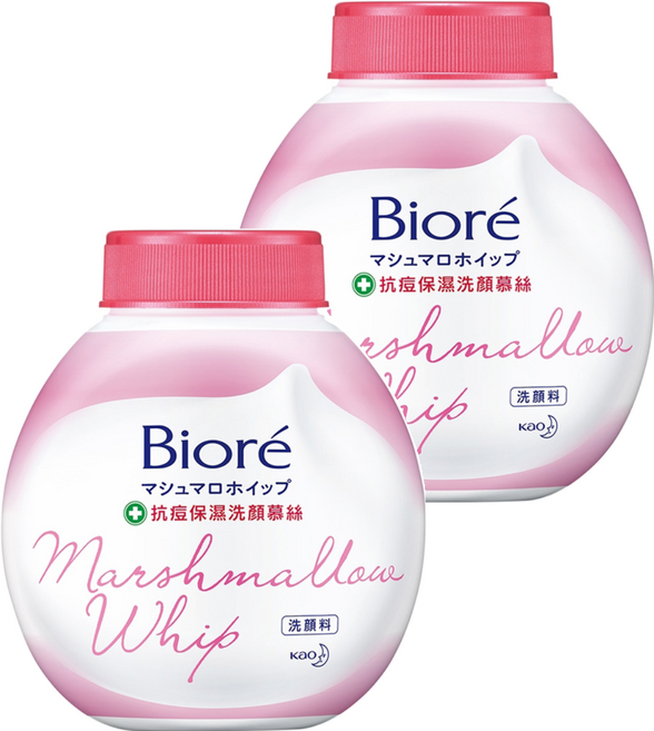 Biore 蜜妮 台灣公司貨 洗顏慕絲 抗痘保濕 更替瓶, 160ml, 2件