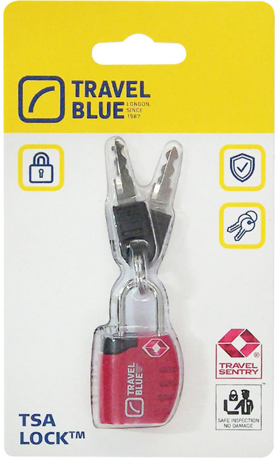 Travel Blue 英國藍旅 TSA鑰匙鎖