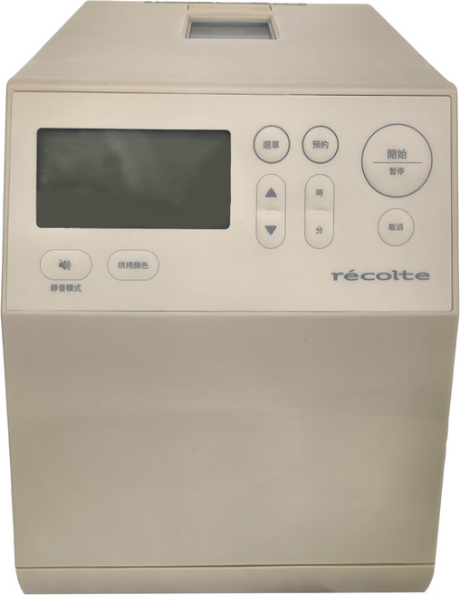 recolte 麗克特 Compact Bakery 製麵包機 奶油白, RBK-1