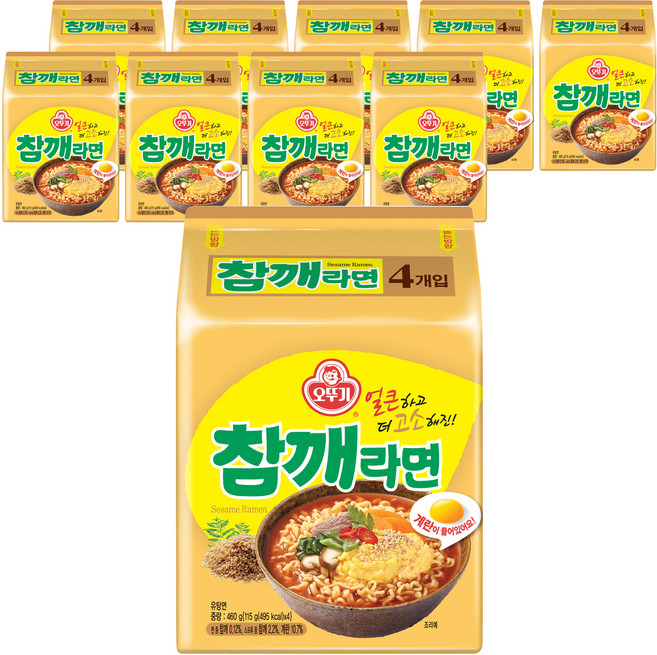오뚜기 참깨라면, 40개