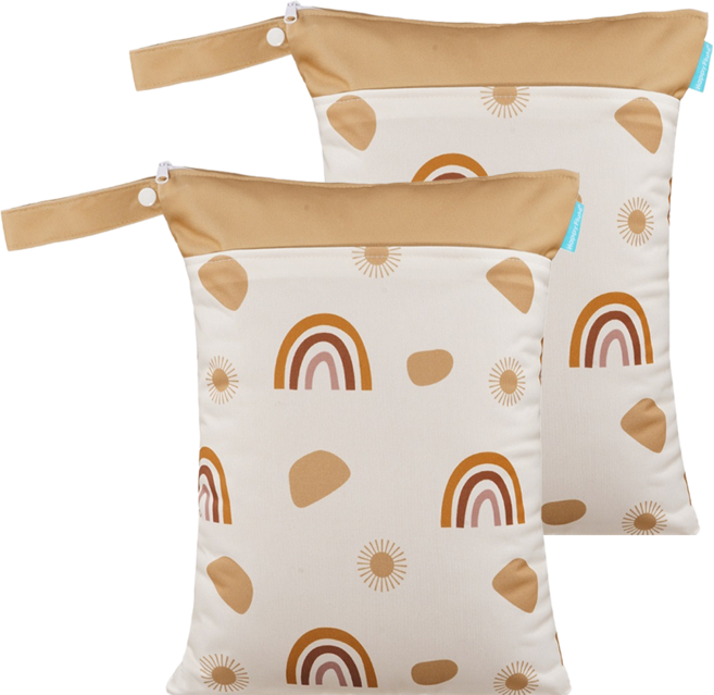 沐慕家居 防水掛式收納袋 2個