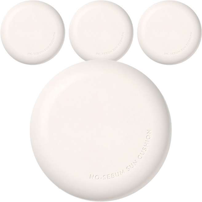 이니스프리 노세범 선쿠션 SPF50+ PA++++, 14g, 4개