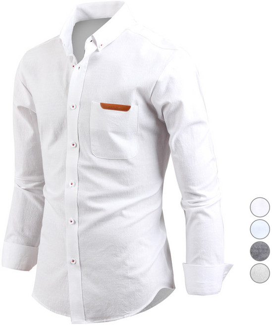 다꾸앙 남성용 MS프라임 버튼다운 긴팔셔츠 sh2292