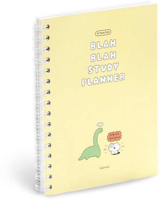아이코닉 이겨낸다 스터디플래너, 01 Cream yellow, 1개