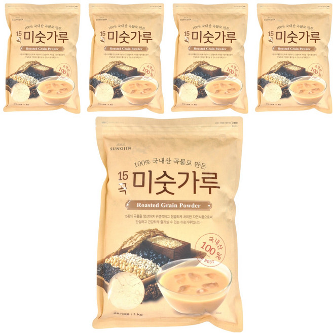 성진 15곡 미숫가루, 1kg, 5개