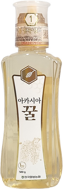 한국양봉 아카시아 꿀, 500g, 1개