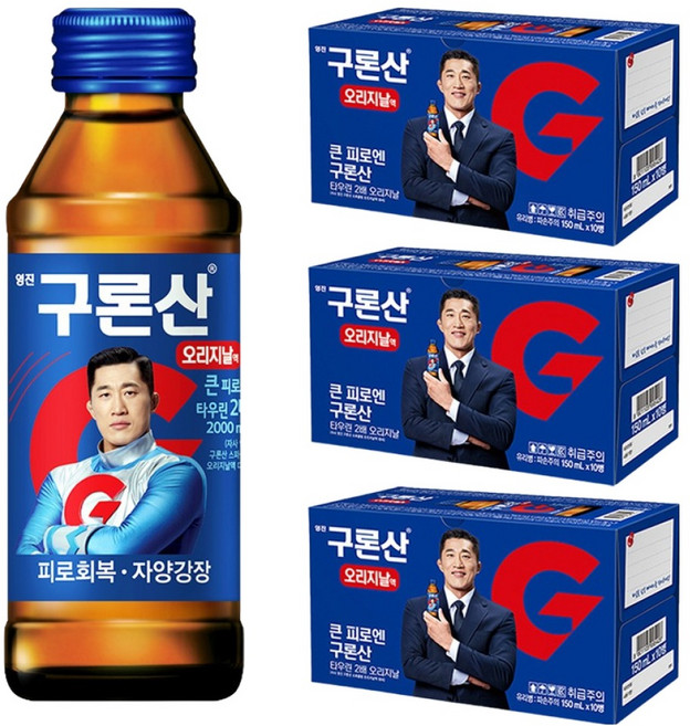 영진구론산 오리지날 피로회복제, 150ml, 30개