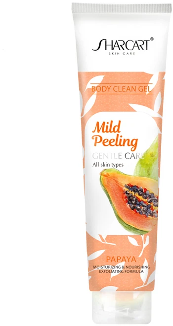 샤카트 페이스 바디 각질 제거 필링젤 파파야향, 310ml, 1개 - 쿠팡