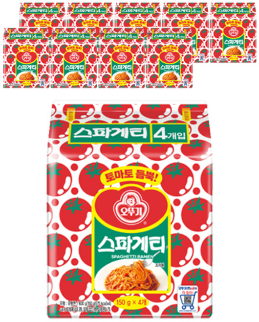 오뚜기 스파게티, 600g, 10개