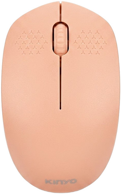 Kinyo 2.4GHz 無線滑鼠, GKM-910, 粉色