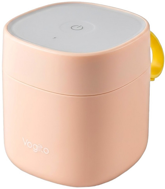 Vogito 好日照 Qube奶嘴殺菌盒, 芭蕾粉, VG-UVC002A-TW