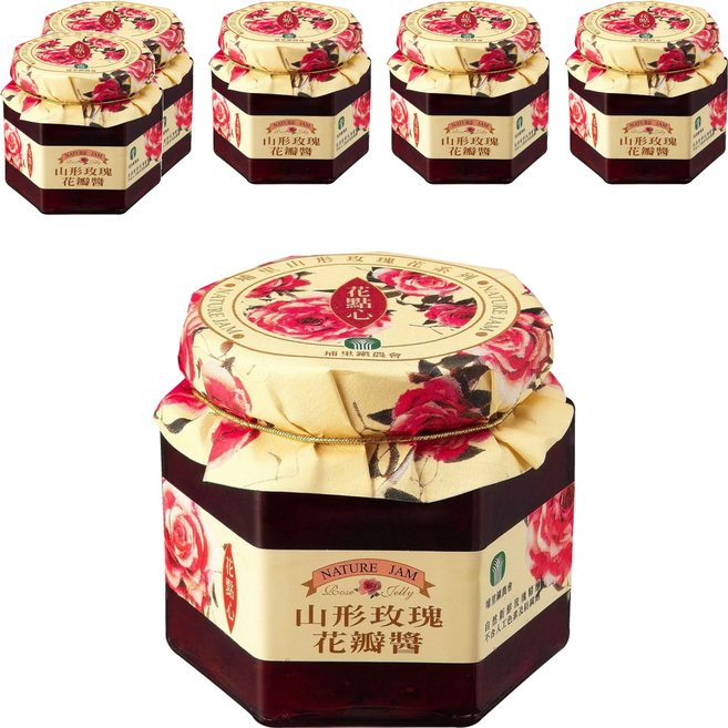 埔里鎮農會 山形玫瑰花瓣醬, 150g, 6罐
