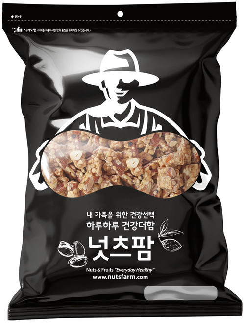 넛츠팜 아몬드 블루베리 크런치, 500g, 1개
