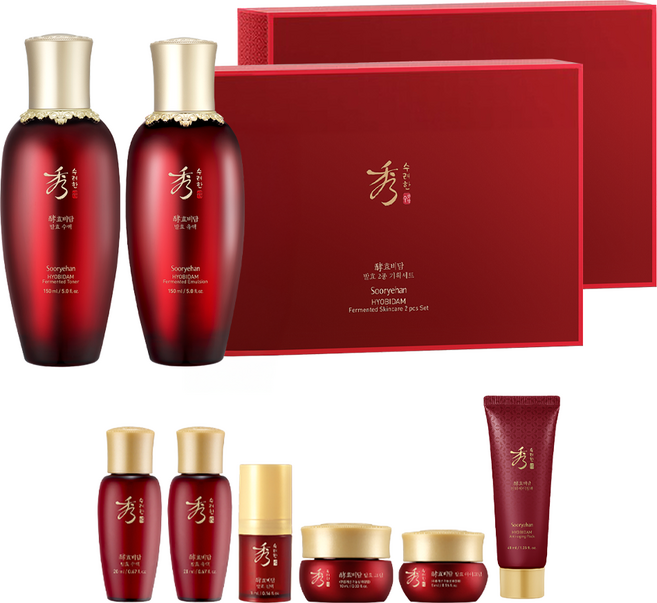 Sooryehan 秀雅韓 百酵秘淡護膚組, 2組