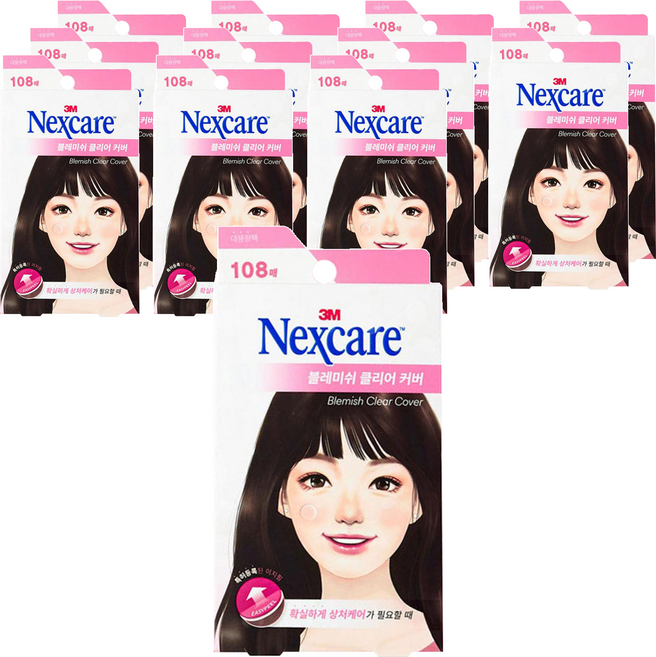 넥스케어 블레미쉬 클리어 커버, 108개입, 12개