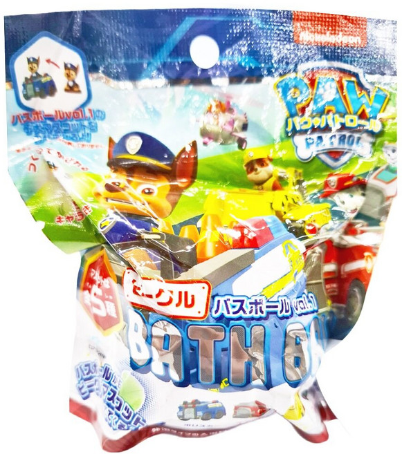 PAW PATROL 汪汪隊立大功 沐浴球 第2彈, 70g, 1包