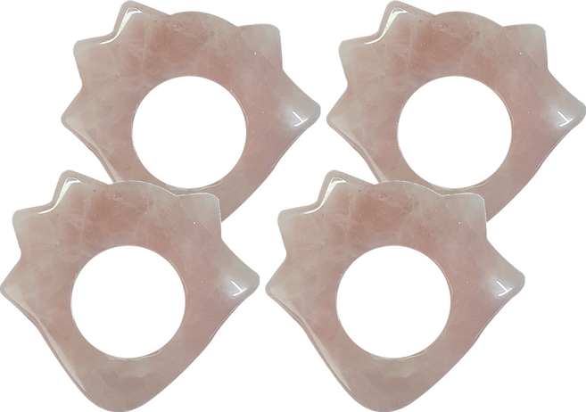 로즈쿼츠 괄사, 4개, 반지(BR6-7)