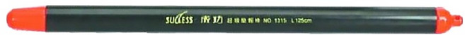 SUCCESS 成功 簡報棒 會議簡報必備 長度靈活調整 型號1315B, 黑色 + 紅色, 1支