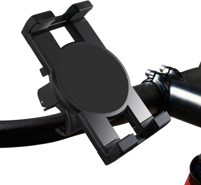 디이펙트 자전거 태블릿 PC 갤럭시 폴드 핸드폰 거치대, 1개, 블랙