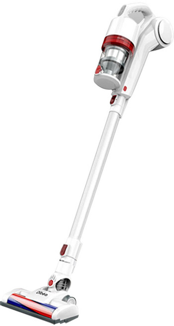 디베아 차이슨 무선청소기 DW200 플러스 + 침구 브러쉬, 화이트 + 레드, DW200 PLUS