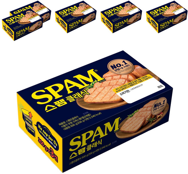 스팸 클래식, 200g, 18개