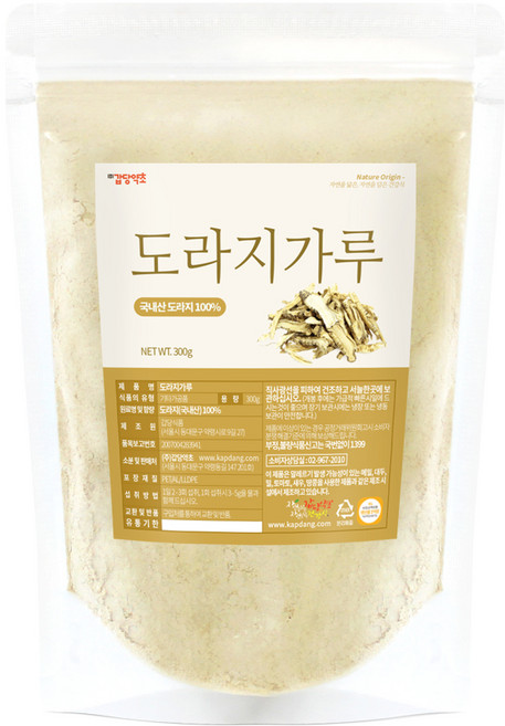 갑당약초 도라지가루, 300g, 1개