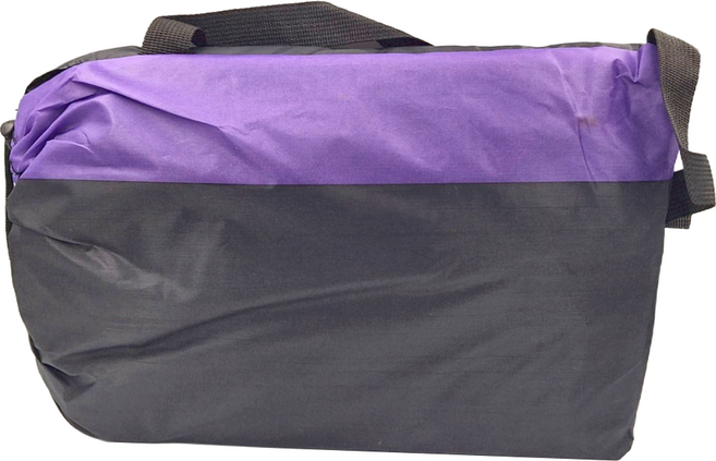 LoHoY 戶外便攜空氣沙發 頭枕款 耐磨材質, 紫黑色