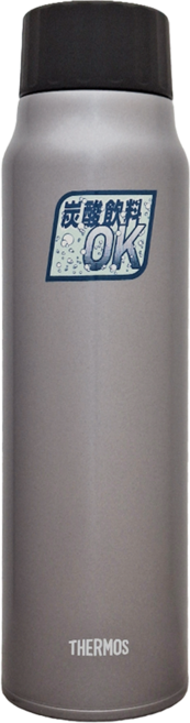 THERMOS 膳魔師 FJK系列 氣泡保冷隨身瓶, 銀河灰, 1.04L, 1個