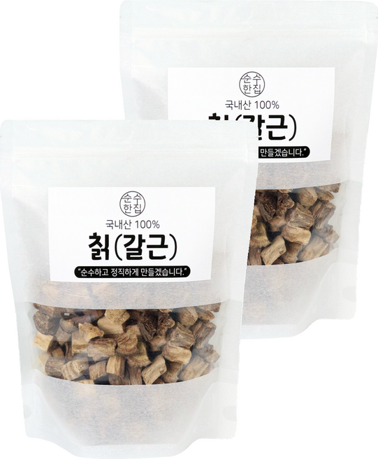 순수한집 국내산 칡 갈근, 400g, 2개