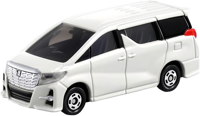 TOMICA 多美小汽車 豐田Alphard, 白色, 1個