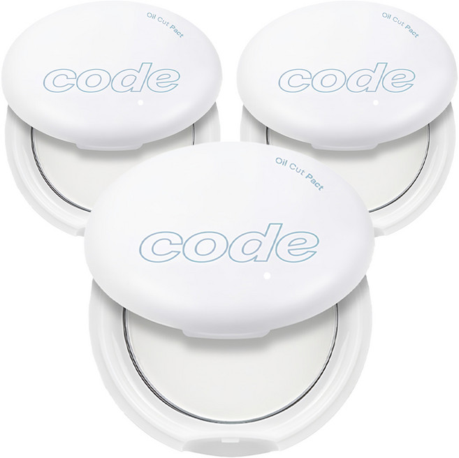 코드글로컬러 오일컷 팩트 8g, 3개