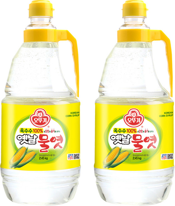 오뚜기 옛날 물엿, 2.45kg, 2개