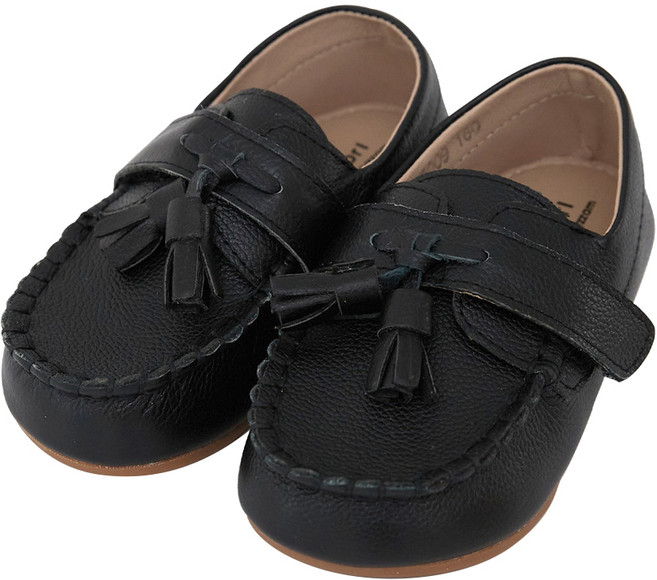 발소리 베이비쨈 남녀공용 태슬 포인 로퍼 단화