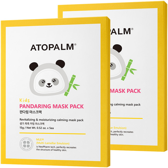 아토팜 판다링 마스크 팩 15g, 5개입, 2개